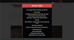 Desktop Screenshot of camperdown-fitness.com.au